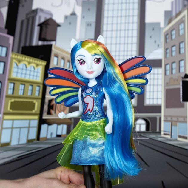 Интерактивная кукла Радуга Дэш Equestria Girls Hasbro
