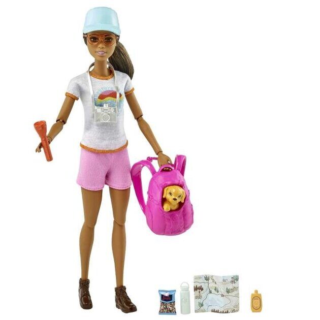 Кукла Barbie Релакс Оздоровительная прогулка GRN66