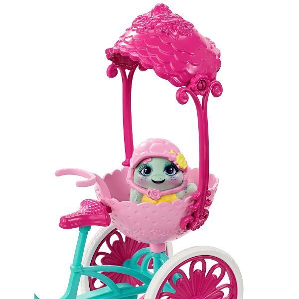 Набор Enchantimals Прогулка на велосипеде с куклой Тайли Черепашка