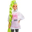 Кукла Barbie Экстра с салатовыми неоновыми волосами HDJ44