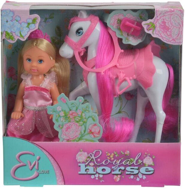 Кукла Steffi Эви на лошади