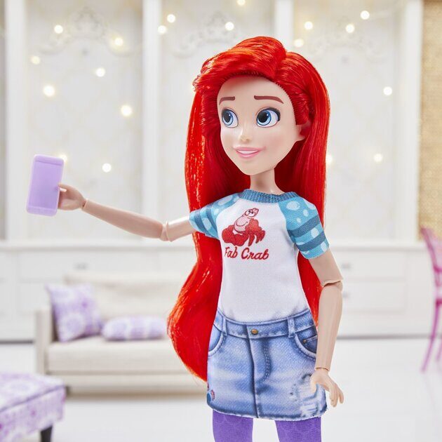 Кукла Disney Princess Комфи Ариэль E9160