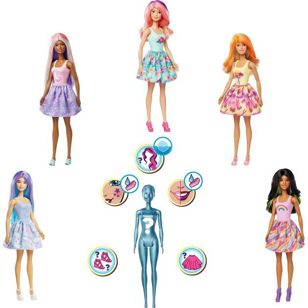 Кукла-сюрприз Барби Color Reveal 3 серия GTP42