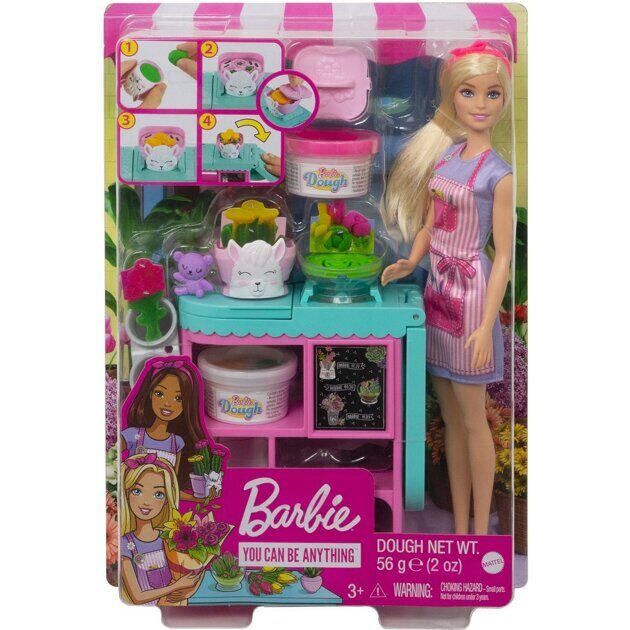 Набор Barbie Флорист в цветочном магазине GTN58