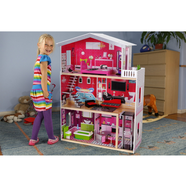Кукольный домик Малибу Eco Toys