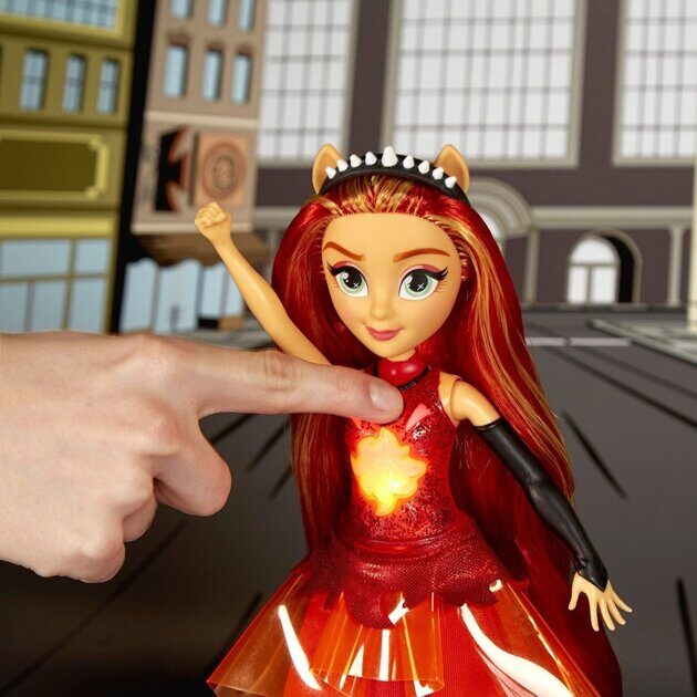 Интерактивная кукла Сансет Шиммер Equestria Girls Hasbro