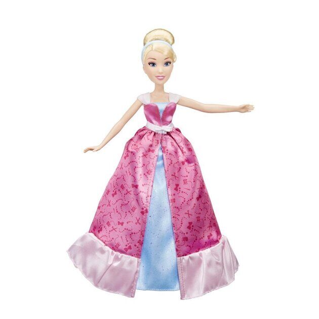 Кукла Золушка в роскошном платье-трансформере Hasbro