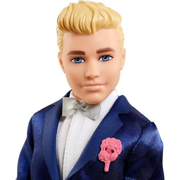 Кукла Barbie Кен Жених в свадебном костюме GTF36