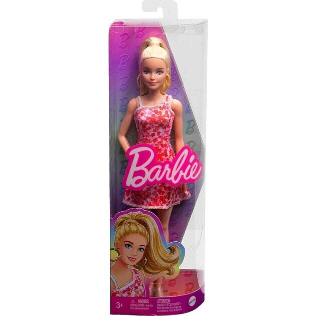Кукла Barbie Fashionistas 205 Игра с модой блондинка HJT02