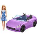 Кукла Barbie с фиолетовым кабриолетом HBY29