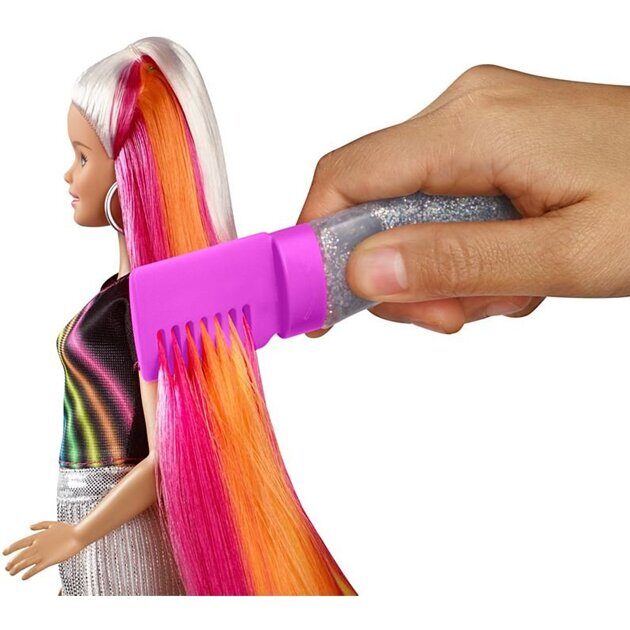 Кукла Барби Радужные волосы FXN96