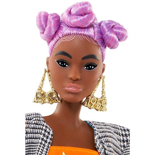 Кукла Barbie BMR1959 Афроамериканка с розовыми волосами