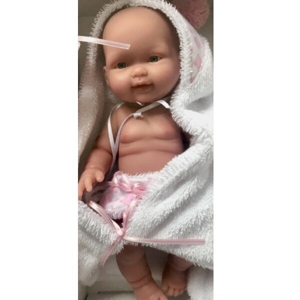 Кукла Лоренс Пупс в розовом халате, 26 см