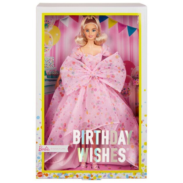 Коллекционная кукла Barbie Пожелания на День рождения HCB89