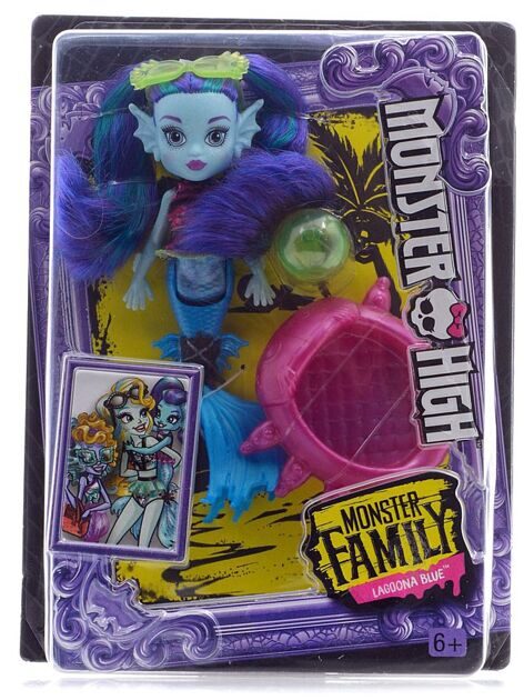 Кукла Monster High Ибби Блю Семья монстров