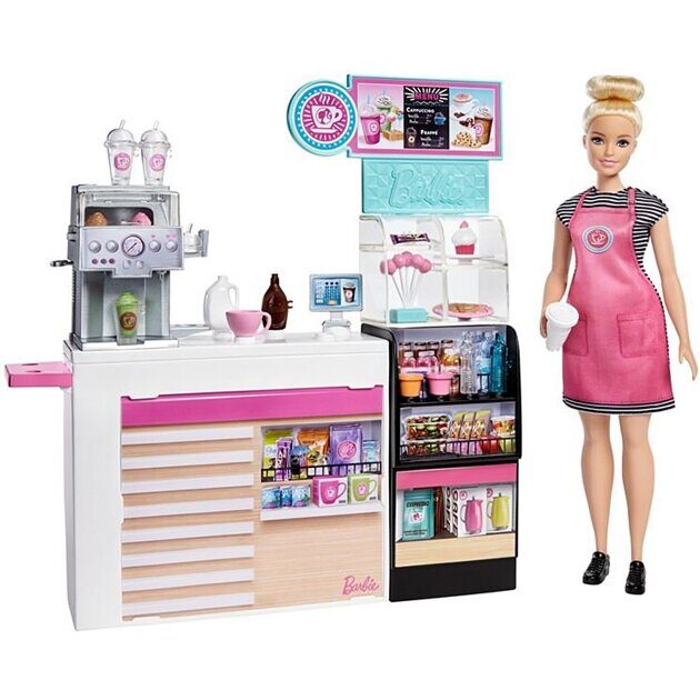 Набор Barbie Профессии Кофейня GMW03