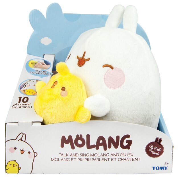 Мягкая игрушка Molang Кролик Моланг и Пиу Пиу