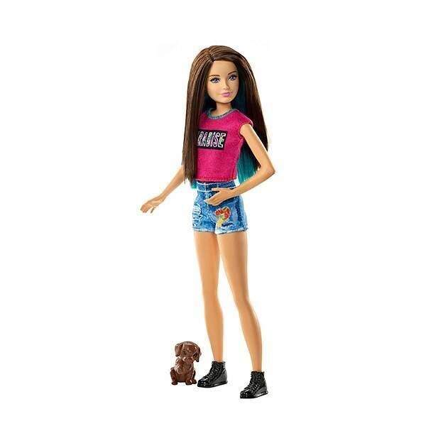 Кукла Barbie Скиппер с питомцем DMB27
