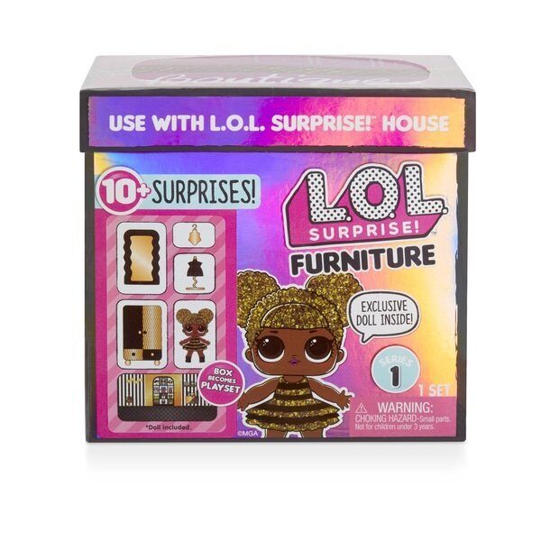 Набор Lol Furniture с куклой Королева Пчел и мебелью