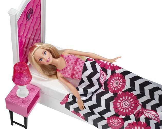 Игровой набор Barbie Роскошная спальня с куклой CFB60