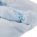 Кукла Llorens пупс в голубом одеяле 63555, 35 см