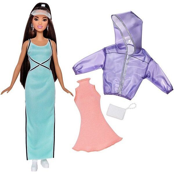 Кукла Barbie Игра с модой c набором одежды FJF71