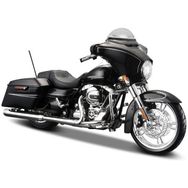 Модель мотоцикла Harley Davidson Street Glide Black 1:12 Maisto 32328