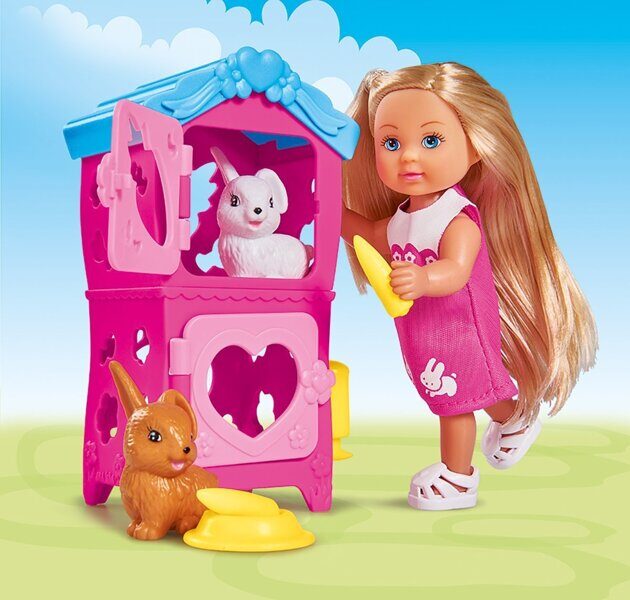 Кукла Steffi Эви с кроликами
