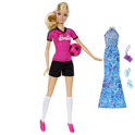 Кукла Барби Футболистка с набором одежды