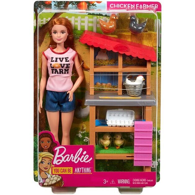 Игровой набор Barbie Куриная ферма FXP15