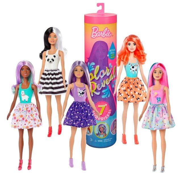 Кукла-сюрприз Барби Color Reveal 1 серия GMT48