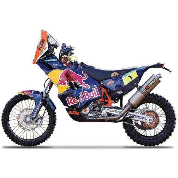 Модель мотоцикла KТМ 450 Red Bull Dakar 1 Bburago 18-51071