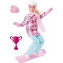 Кукла Barbie Безграничные движения Сноубордистка HCN32