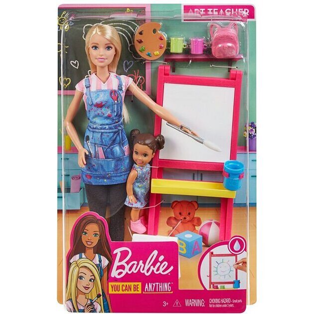 Игровой набор Barbie Учитель рисования GJM29