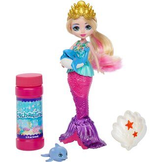 Кукла Enchantimals Русалочка Атлантия с волшебными пузырьками HFT24