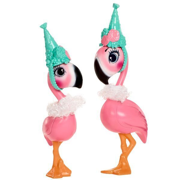 Набор Энчантималс Праздник Фламинго с куклой Фэнси Фламинго