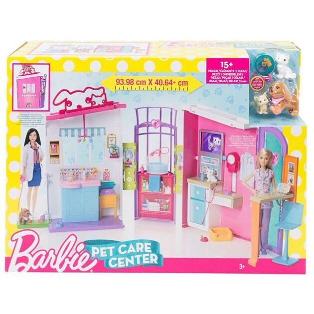 Переносной центр по уходу за питомцами Barbie FBR36