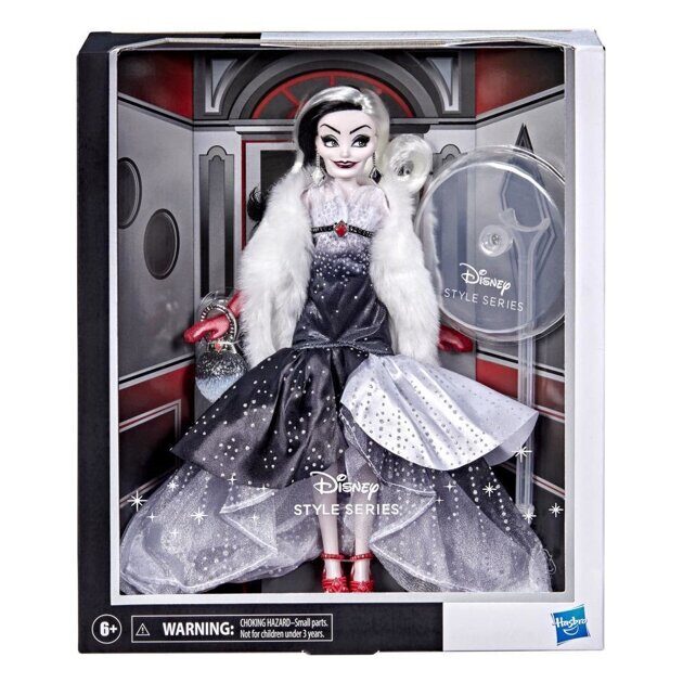 Коллекционная кукла Disney Круэлла Де Виль F3263