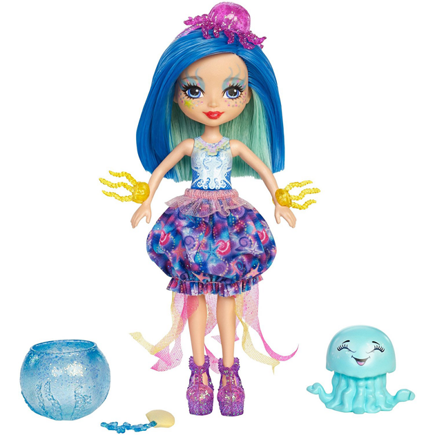 Кукла Энчантималс медуза Джесса и Мариса (меняет цвет волос)