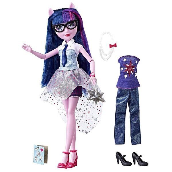 Кукла Твайлайт Спаркл с нарядами Equestria Girls Hasbro E2745