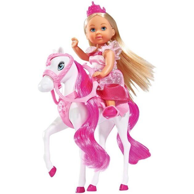 Кукла Steffi Эви на лошади