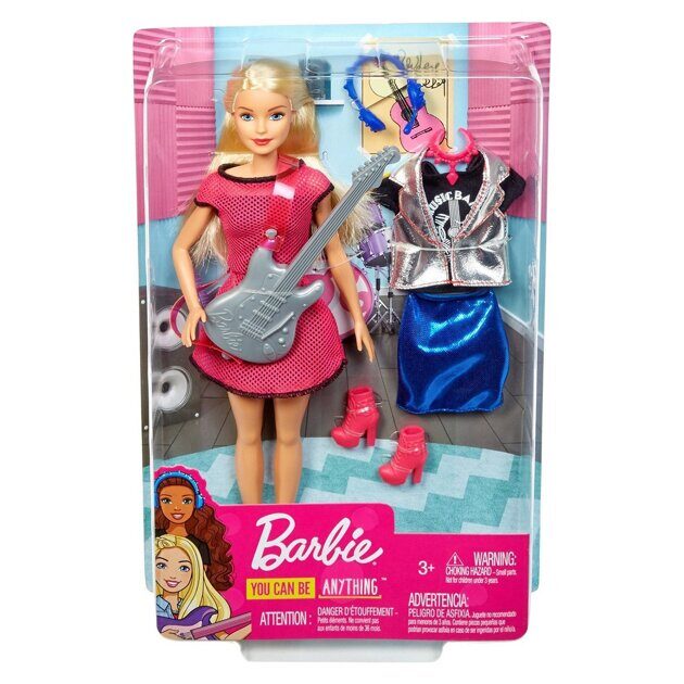 Кукла Barbie Кем быть Музыкант GDJ34