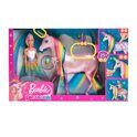 Набор Barbie кукла и Радужный единорог FXT26