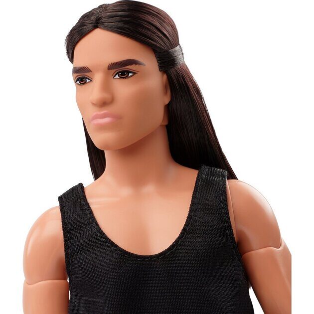 Кукла Barbie Looks Кен c длинными волосами HCB79