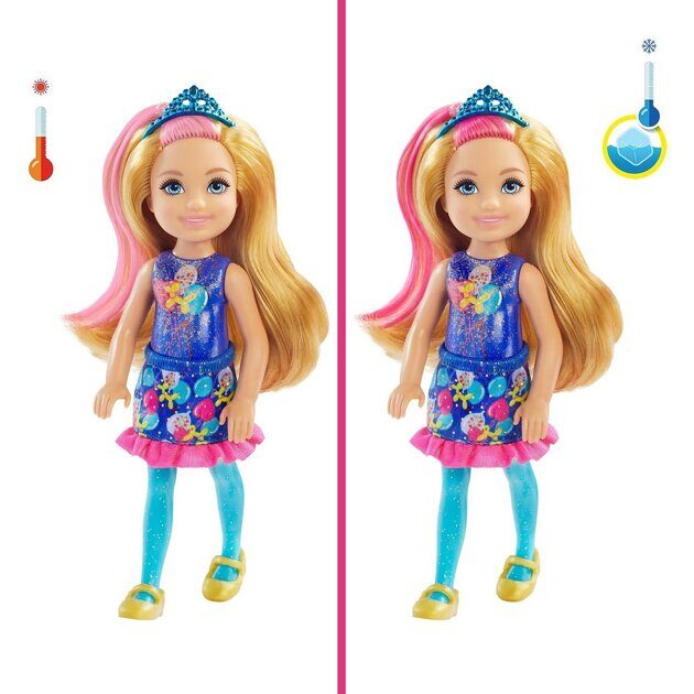 Кукла Barbie Color Reveal Челси Вечеринка GTT26