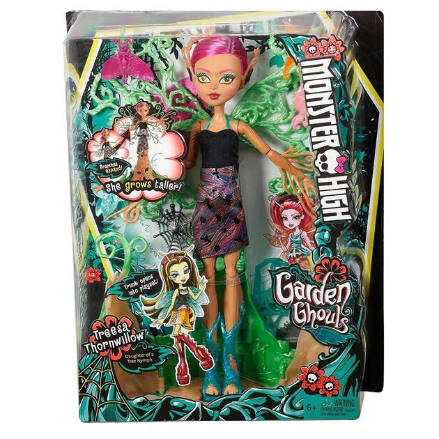 Кукла Monster High Триза Торнвиллоу Цветочные монстряшки