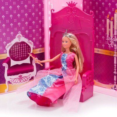 Кукла Штеффи и ее сказочный замок