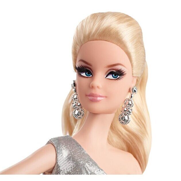Коллекционная кукла Barbie Look City Shine блондинка CFP35