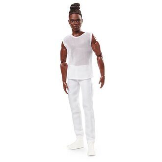 Кукла Barbie Looks Кен афроамериканец GXL14
