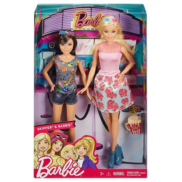 Кукла Барби и Скиппер "Барби и сестры" DWJ65